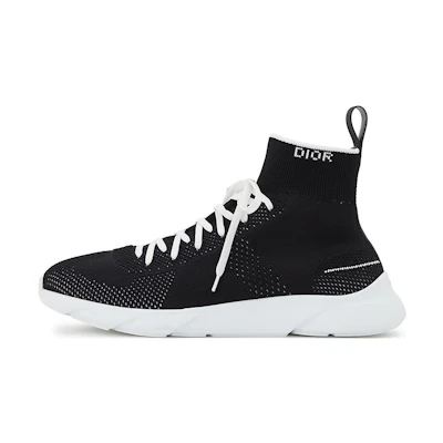 Dior High-Top Sneaker 'Black Mesh'