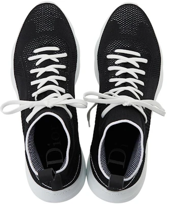 Dior ハイカットスニーカー 黒メッシュ 3SN224YAE-H03E Shop Dior ハイカットスニーカー 黒メッシュ 3SN224YAE-H03E