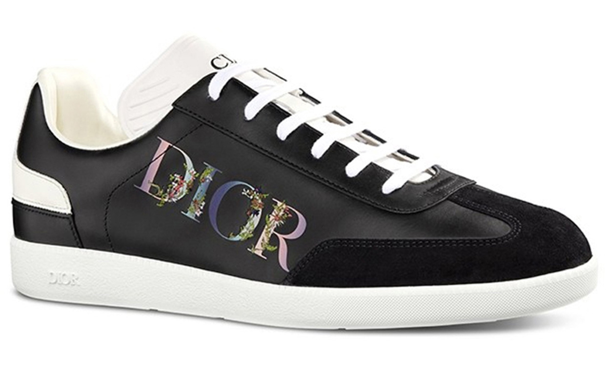 Lookbook Dior Homme ''Flowers Schwarz Low-Top Sneaker'' 3SN225ZIC_H965