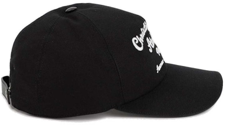 Dior Homme Logo Embroidered Baseball Cap Black Order Dior Homme Logo Embroidered Baseball Cap Black