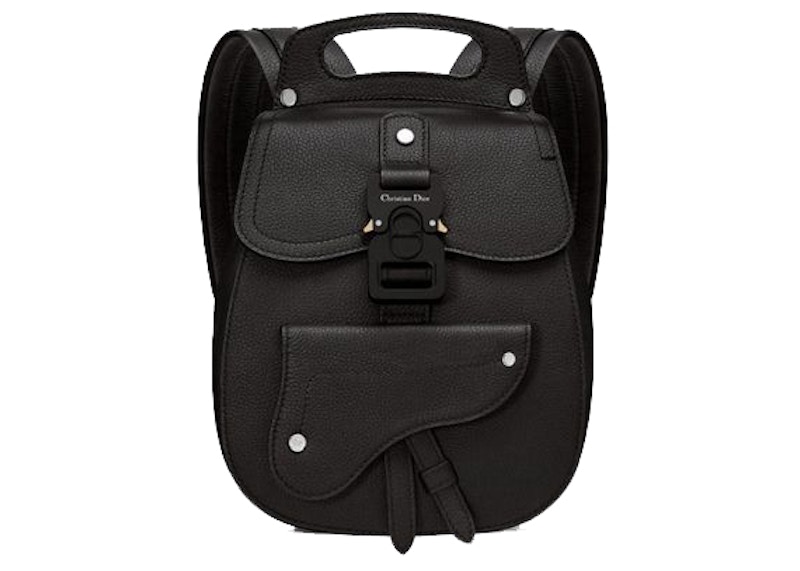 Dior Homme Saddle Backpack Black
