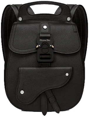 迪奥 男士鞍形双肩包 黑色 Buy 迪奥 男士鞍形双肩包 黑色