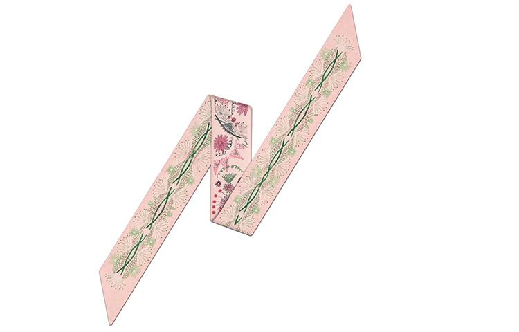 Dior In Lights Mitzah Pink Silk Twill Scarf 11DIL106I602-C412 圖 3