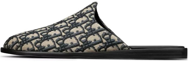 Dior Indior Mule 'Dior Oblique - Beige Black' 3SA097ZJU_H961 Dior Indior Mule 'Dior Oblique - Beige Black' 3SA097ZJU_H961