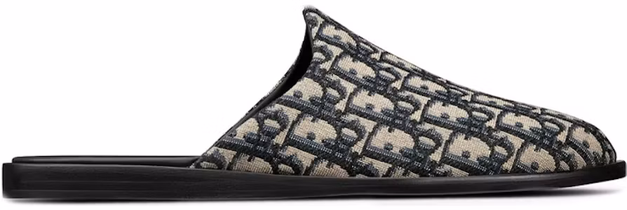 Lookbook Dior Indior Mule 'Dior Oblique - Coklat Hitam' 3SA097ZJU_H961