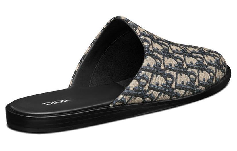Purchase Dior Indior Mule 'Dior Oblique - Coklat Hitam' 3SA097ZJU_H961