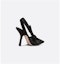 Shop Dior J'Adior Slingback 'Hitam' KCP867SCSS05X