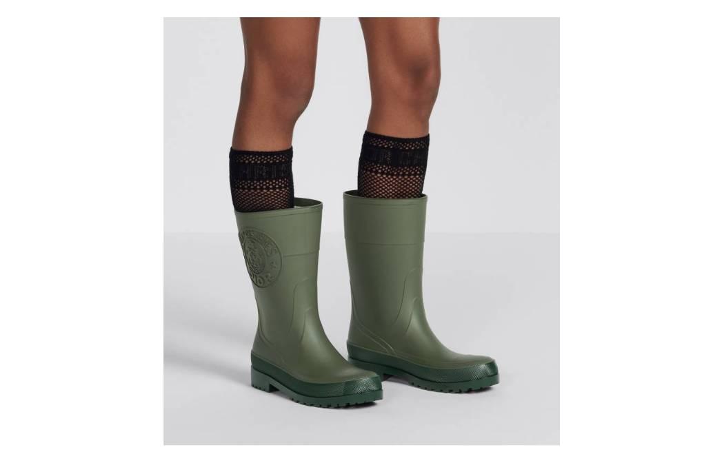 Dior KCI882 RUBS23H 'Green Ankle Boot'