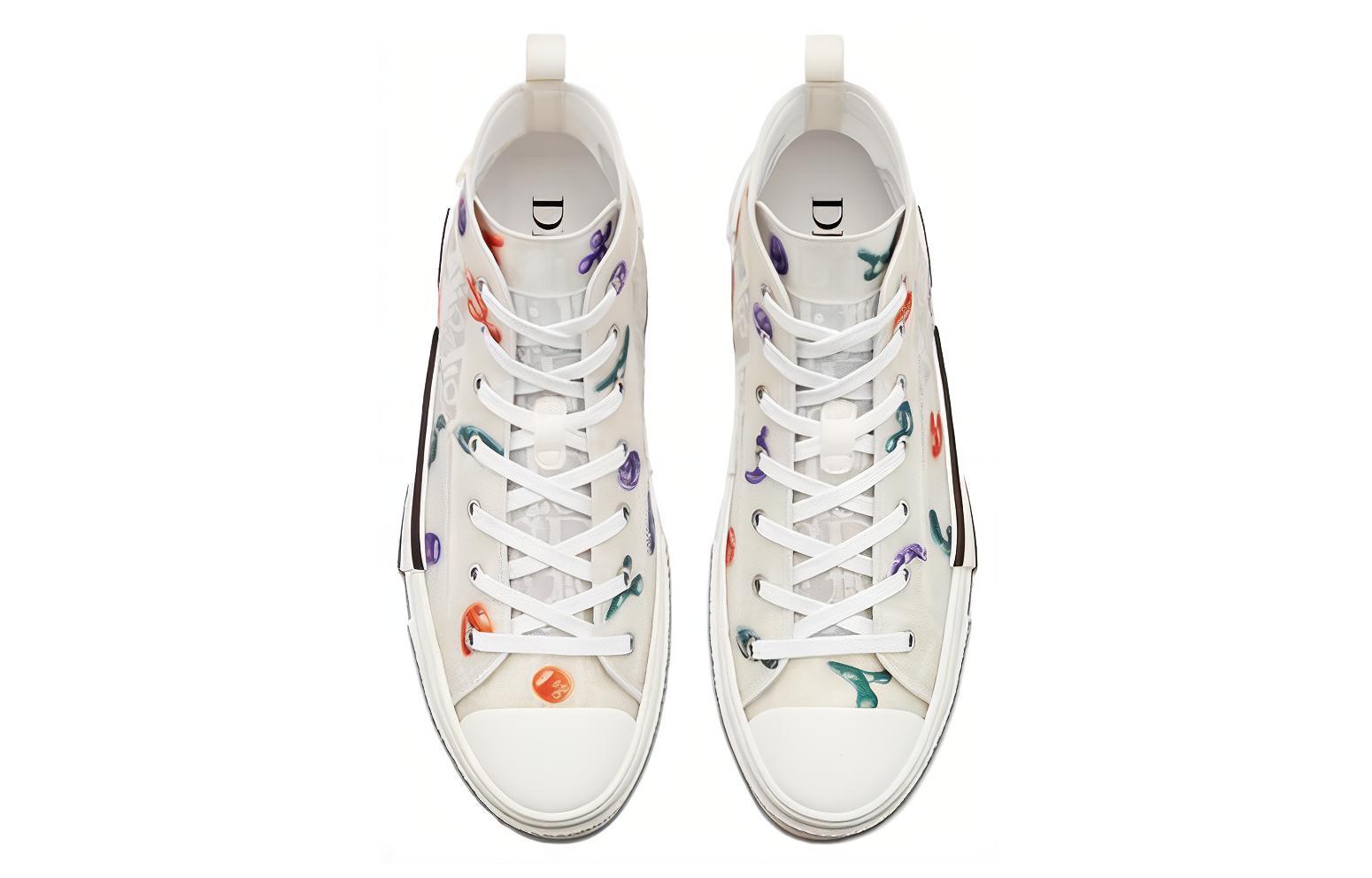 Shop Dior ケニー・シャーフ B23 ハイ "ギャラクシー" 3SH118ZKK_H065