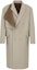 Buy DIOR Khaki Solid Double-Breasted Casual Coat 943C331A3840-C181