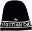 Order DIOR Knitted Warm Letter Beanie - Unisex Blue Black Hat 31NOE714IXGH