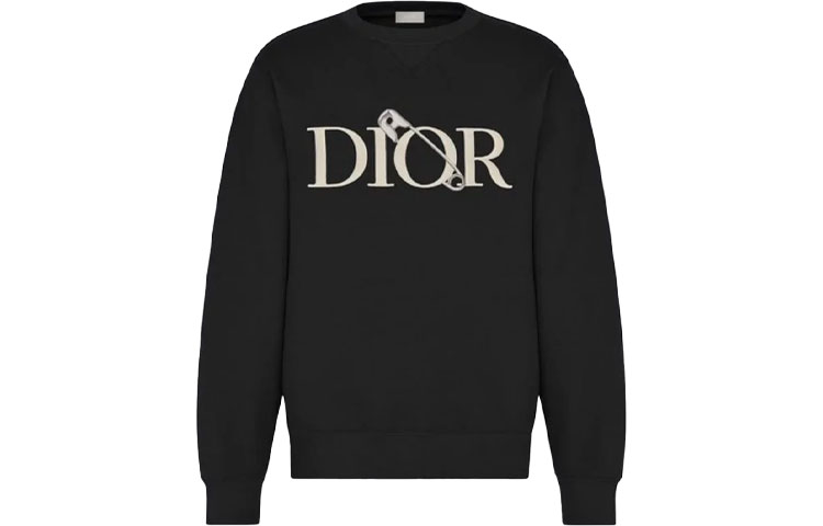 DIOR Large Logo Crewneck Sweatshirt Black 043J604A0531-C981