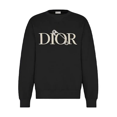 DIOR Large Logo Crewneck Sweatshirt Black 043J604A0531-C981