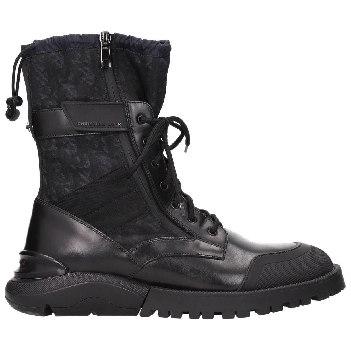 Order Dior Leather Ankle Boot 'Black Grey' 3BO218YOF_869