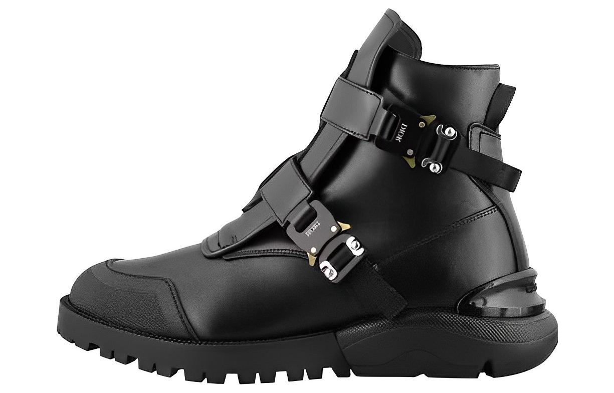 Dior Leather Buckle Ankle Boot 'Black' 3BO217YOC_969