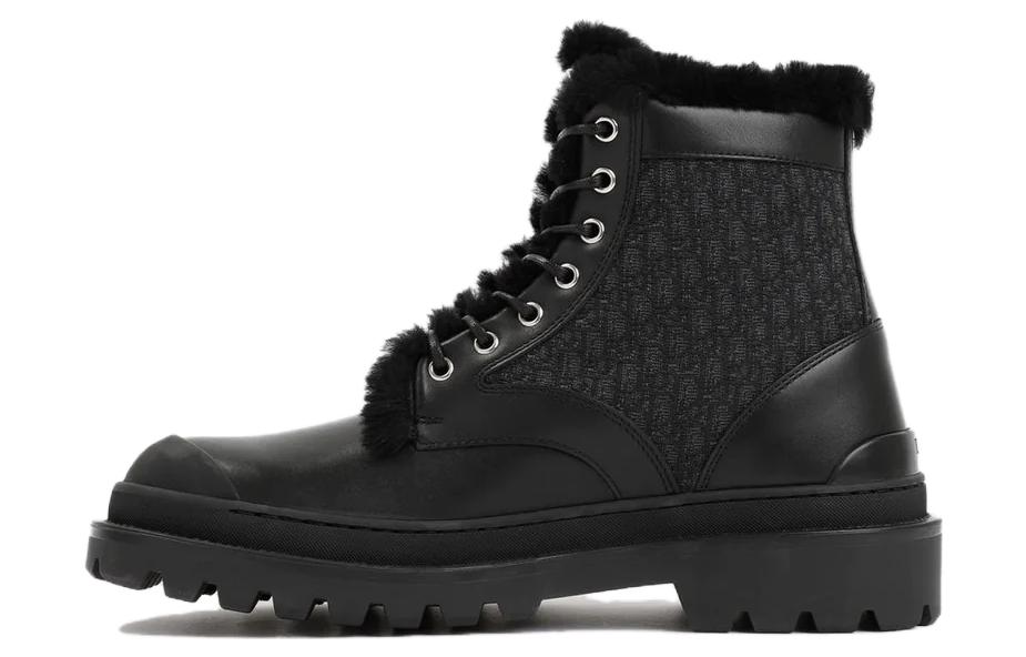 Buy Dior Stivaletti in Pelle con Lacci ''Nero Moda'' 3BO257ZR_P969