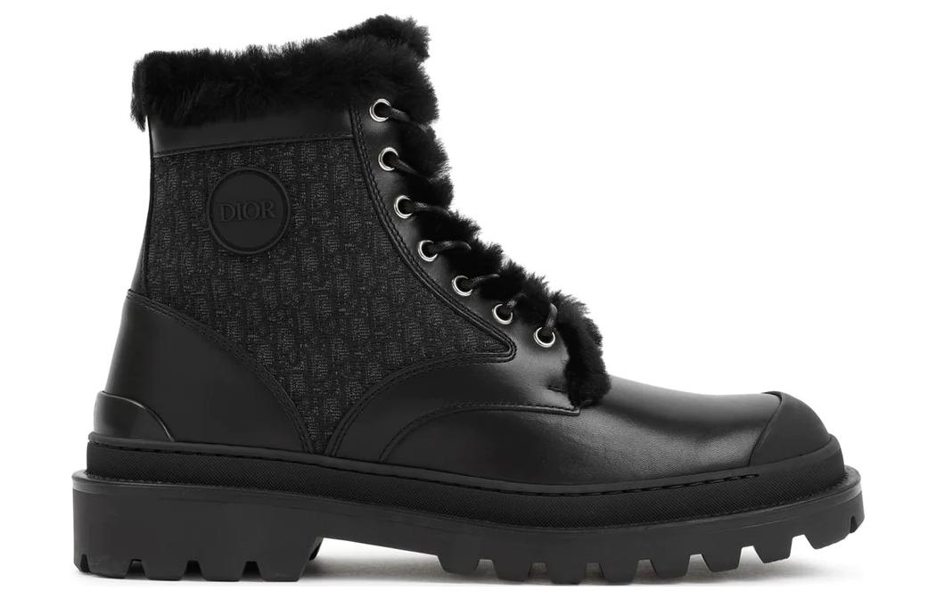Order Dior Stivaletti in Pelle con Lacci ''Nero Moda'' 3BO257ZR_P969