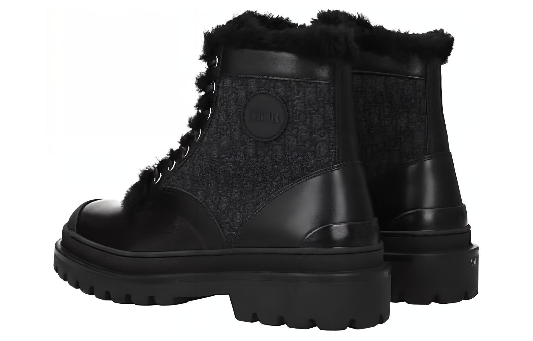 Purchase Dior Stivaletti in Pelle con Lacci ''Nero Moda'' 3BO257ZR_P969