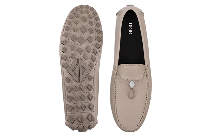 Dior Leather Loafer 'Beige' 圖 6