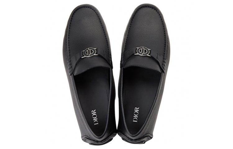 Lookbook 디올 블랙 가죽 스니커즈 (Dior Black Leather Sneakers) 3LO102YJK_900