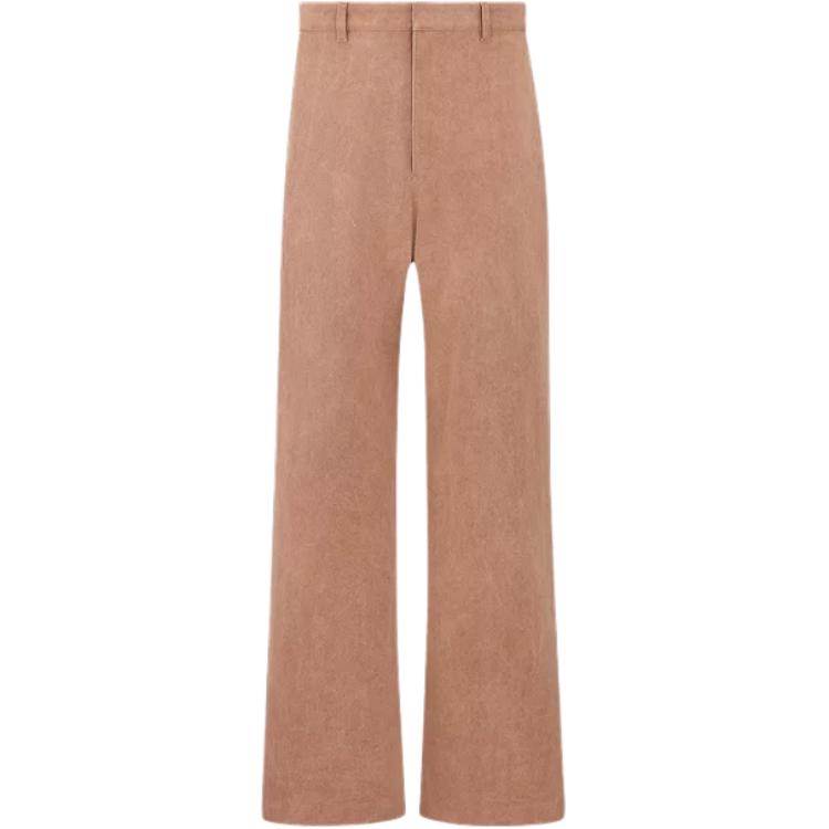 DIOR Lewis Hamilton Beige Relaxed Straight-Leg Casual Pants for Men. 513C112A6299-C187