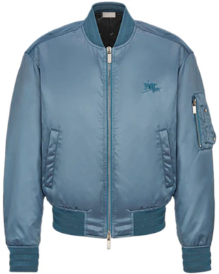 DIOR 淺藍刺繡標誌飛行夾克 943C439D4878-585 Buy DIOR 淺藍刺繡標誌飛行夾克 943C439D4878-585