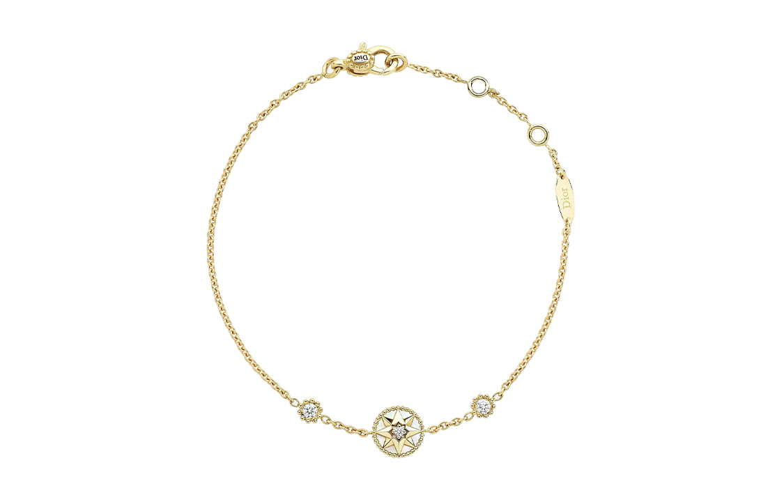 Dior Limited Edition Compass Rose 18K Gold with Mother-of-Pearl Diamonds JRDV95156-0000 圖 2