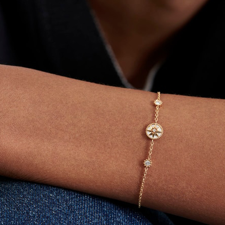 Dior Limited Edition Compass Rose 18K Gold with Mother-of-Pearl Diamonds JRDV95156-0000 圖 4