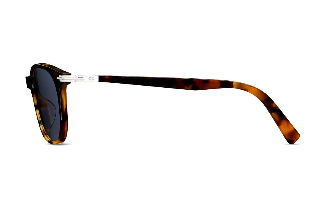 DIOR Logo  Irregular Brown Bio-Acetate Sunglasses SUTS12FOR18B0 圖 4