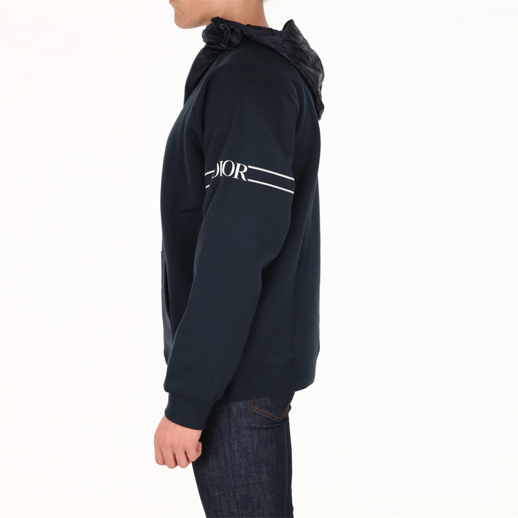 Details for Dior 藍色標誌連帽上衣 113J406A0531-C585