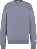 Dior Logo Crewneck Oversized Long Sleeve Sweatshirt Grey 493J643A0531-C885 Dior Logo Crewneck Oversized Long Sleeve Sweatshirt Grey 493J643A0531-C885