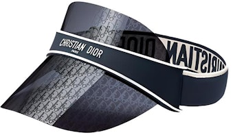 DIOR Logo Diagonal Shade Sunhat - Unisex Couple Style Blue Hat. CLUBV1UXT-31B8 DIOR Logo Diagonal Shade Sunhat - Unisex Couple Style Blue Hat. CLUBV1UXT-31B8