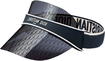 Order DIOR 斜紋遮陽帽 - 情侶款時尚藍色帽。 CLUBV1UXT-31B8