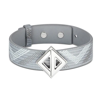 DIOR Logo Fashion Bracelet for Men in Gray. B1788HOMMTD005