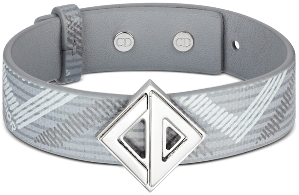 DIOR 灰色男性時尚手鏈 B1788HOMMTD005 Order DIOR 灰色男性時尚手鏈 B1788HOMMTD005