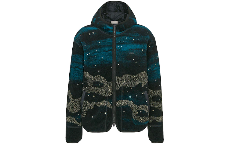 DIOR Logo Patch Double-Zip Hoodie Jacket Multiple Colors. 143J433A0735-C985 圖 2