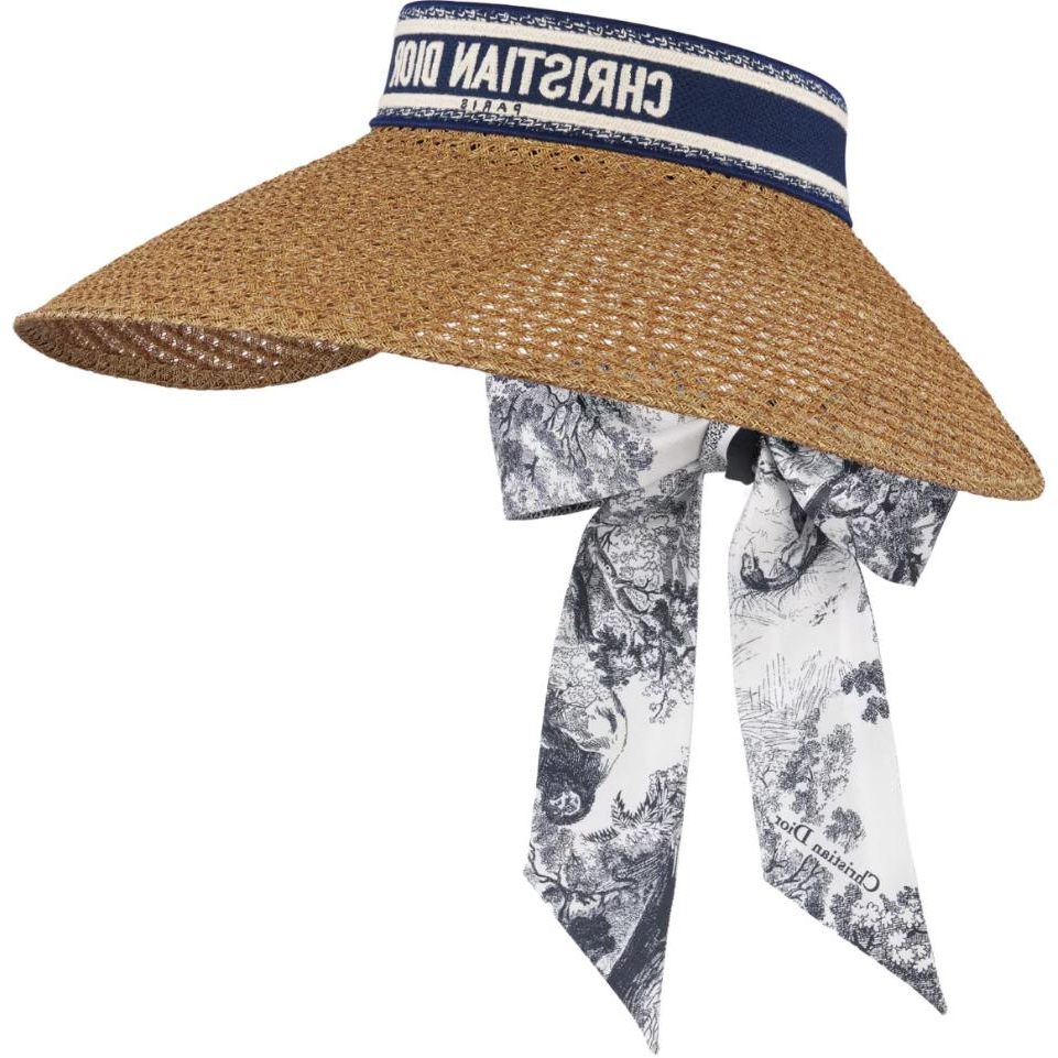 Order DIOR 로고 폴리에스터 선캡 커플용 유니섹스 멀티컬러. 44VMT979A153