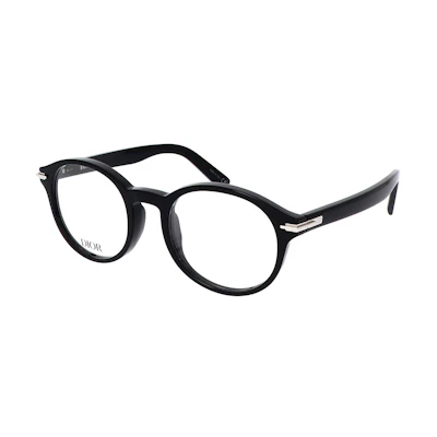 DIOR Logo Print Oval Optical Glasses Unisex Couple Design DIORBLACKSUITORI1000