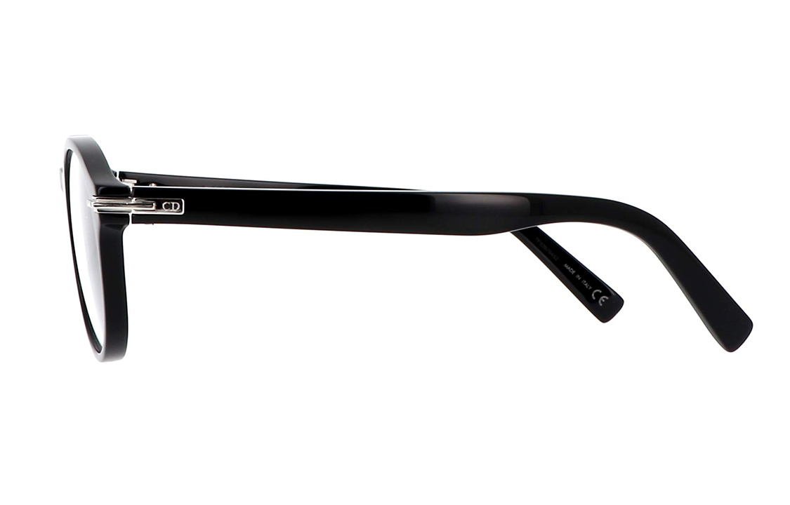 Shop Kacamata Optik Oval DIOR Logo Print Desain Unisex Pasangan. DIORBLACKSUITORI1000