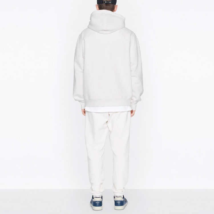 Purchase DIOR 白色Logo印花連帽衫。 243J691A0531-C088