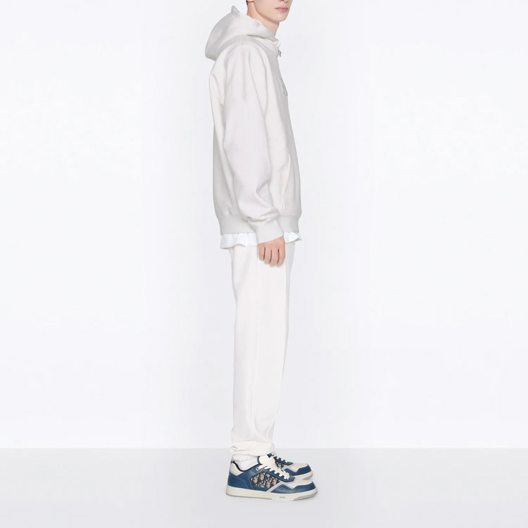 Details for DIOR 白色Logo印花連帽衫。 243J691A0531-C088