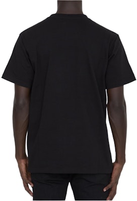 DIOR Logo Printed Crew Neck Short Sleeve T-Shirt Men’s Black. 443J696A0554-C980 Sizing DIOR Logo Printed Crew Neck Short Sleeve T-Shirt Men’s Black. 443J696A0554-C980