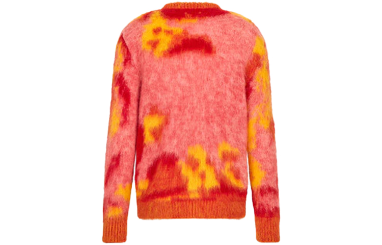 DIOR Logo Printed Jacquard Knit Sweater Multicolor. 143M645AT274-C382 圖 3