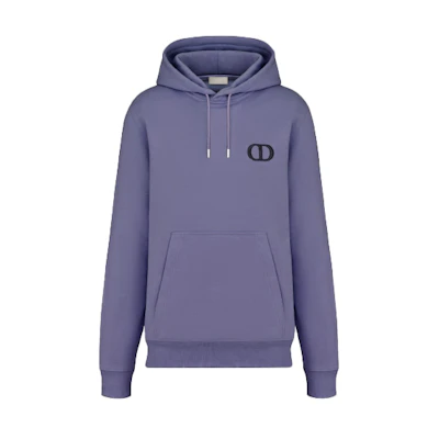 DIOR Logo Purple Hoodie 113J698A0531-C485