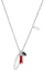 Order DIOR Logo Resin Necklace for Men - Silver. N2199HOMGMD475