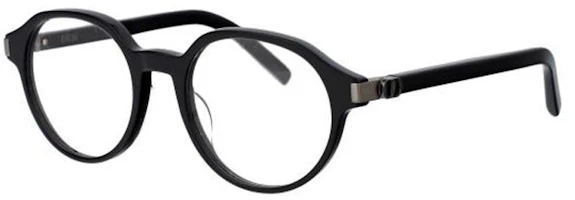 DIOR Logo Round Optical Glasses Unisex Black Frame DM50088I1000 DIOR Logo Round Optical Glasses Unisex Black Frame DM50088I1000