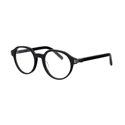 DIOR Logo Round Optical Glasses Unisex Black Frame DM50088I1000