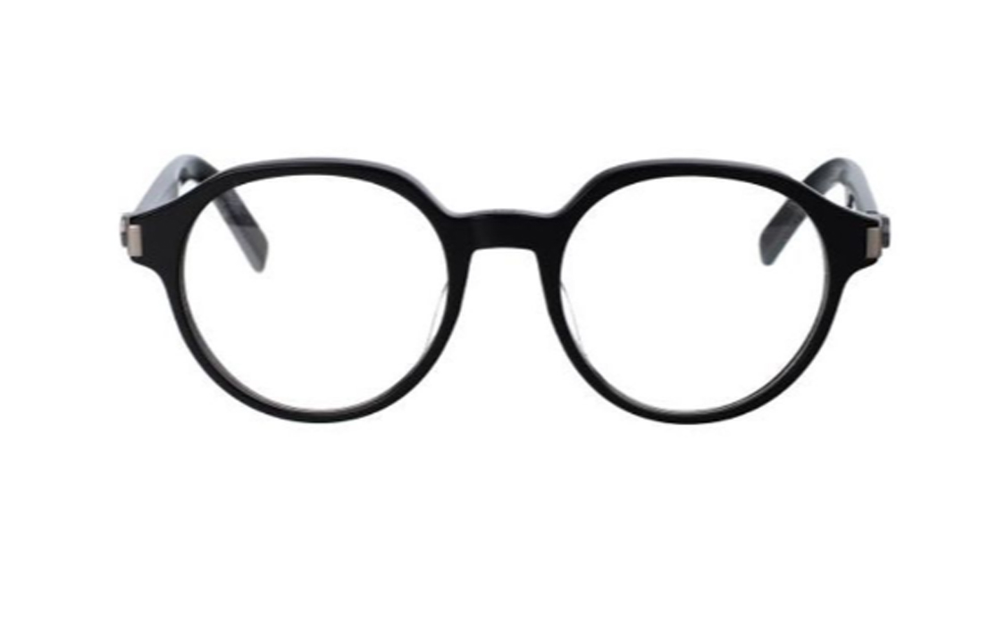 DIOR Logo Round Optical Glasses Unisex Black Frame DM50088I1000 圖 3