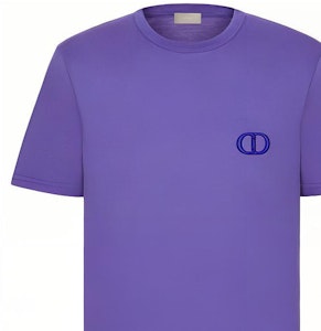 Camiseta DIOR de manga corta con logo en tejido de punto liso. 013J600A0589-C444 Details for Camiseta DIOR de manga corta con logo en tejido de punto liso. 013J600A0589-C444