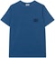 Buy DIOR 經典標誌純色男士藍色圓領T恤 943J605A0554-C537